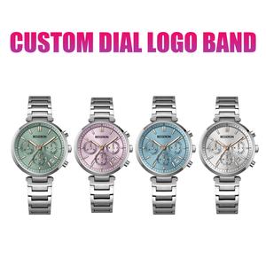2026 Luxury Women's Quartz <b>Watch</b> Custom logo Dial <b>Watch</b> Supplier Dicret Montre Femme Acierinoxydable - Product Image 2