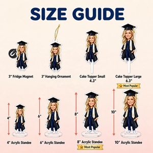 Expositor <span class=keywords><strong>de</strong></span> Acrílico OEM/ODM para Graduación, <span class=keywords><strong>Caricatura</strong></span> Personalizada a partir <span class=keywords><strong>de</strong></span> <span class=keywords><strong>Foto</strong></span>, Regalo <span class=keywords><strong>de</strong></span> Felicitación para Ella, Clase <span class=keywords><strong>de</strong></span> 2026, Graduación Divertida - Product Image 3