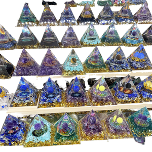 Wholesale Polished Healing Crystals <strong>Resin</strong> Energy Orgone Organite <strong>Pyramid</strong> for Spiritual Purpose - Product Image 4