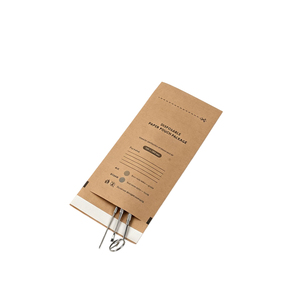 Sacchetto Monouso per Disinfezione Unghie in Pelle Bovina e Carta Kraft Composita Autosigillante Resistente alle Alte Temperature per Uso <span class=keywords><strong>Medicinale</strong></span> - Product Image 2