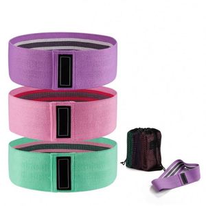 Bandas de Resistencia de Tela para Glúteos y Piernas con Logotipo Personalizado, para Ejercicios de Fitness, Yoga y Gimnasio - Product Image 2