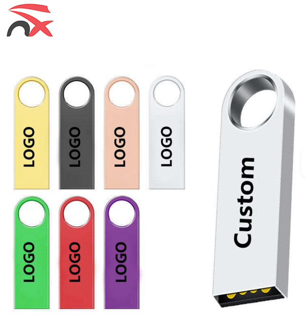 Custom Logo Professional Factory Sale Stainless Steel Various Capacities 4GB USB Flash Drives
