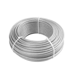 High Quality 304# Stainless Steel Wire Rope Soft Cable Fishing Clothesline Lifting Rustproof Line