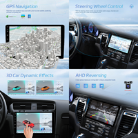 Podofo 10 "8 Core Android autoradio cadre Carplay/Android Auto 4 + 64G pour Honda CITY 2008-2013 GPS WiFi Autoradio vente en gros