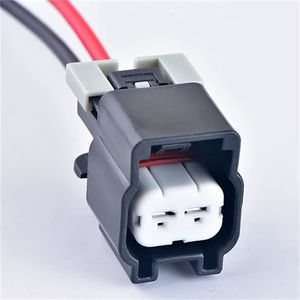 定制汽车线束总成，带2路61890199汽车连接器，用于车辆电气系统线束 - Product Image 3