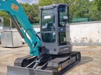 Mesin Penggali Mini Hidrolik Crawler Kobelco SK55, Kobelco SK55SR 5 Ton, Bekas Jepang