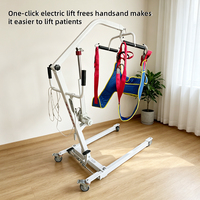 Lève-personne électrique SeoMirn pour transfert de patients, personnes âgées, handicapés, usage médical à domicile, palan de plafond suspendu, sangle de suspension, capacité 250 kg, acier au carbone