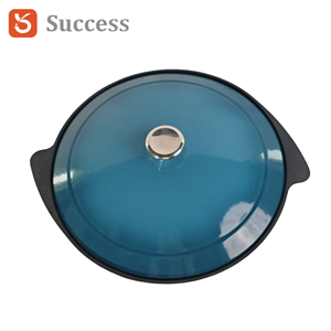 <span class=keywords><strong>Grande</strong></span> marmite familiale <span class=keywords><strong>en</strong></span> <span class=keywords><strong>fonte</strong></span> émaillée 9L pour le riz, les ragoûts et la soupe - Product Image 6