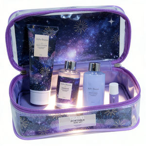 Ensemble de soins corporels pour enfants Starry Night, 4 pièces |   Approvisionnement en gros <span class=keywords><strong>d</strong></span>'usine |   Lotion pour le corps personnalisée, crème de douche, baume à lèvres en flacon - Product Image 4