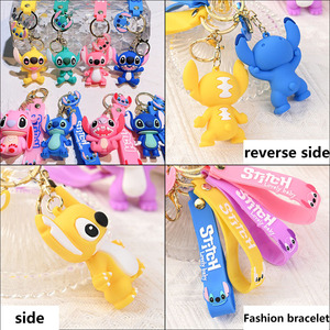 3D Lilo và khâu Keychain búp bê sáng tạo designcute Mặt dây chuyền cho trẻ em - Product Image 2