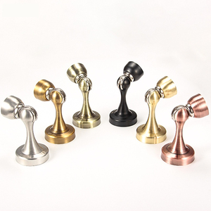 Bloqueur de <span class=keywords><strong>porte</strong></span> magnétique anti-collision en acier inoxydable 304, antivol, fixation au sol, durable, installation facile - Product Image 1