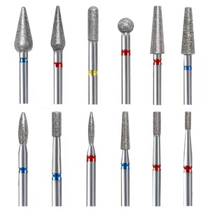 Bán Buôn Giá Lớp Biểu Bì Quay Burr 2.35Mm Nga Làm Móng Tay Kim Cương Bóng Móng Tay Khoan <span class=keywords><strong>Bits</strong></span> Đối Với Chuyên Nghiệp Móng Tay Máy Khoan - Product Image 2