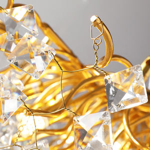 New Design Modern Tree Branch Crystal <b>Wall</b> Lamp Bedside Living Room Background Decorative <b>Gold</b> <b>Lights</b> for <b>Wall</b> - Product Image 5