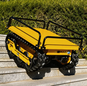 Camions à plateau électrique télécommandés en état neuf, petits véhicules de <span class=keywords><strong>transport</strong></span> à chenilles à commande à distance - Product Image 4