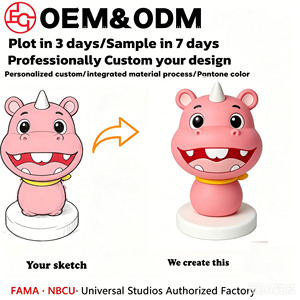 Figurine de jouet personnalisée OEM écologique avec boîte cadeau, figurine de jouet sur le thème des <span class=keywords><strong>dessins</strong></span> <span class=keywords><strong>animés</strong></span> et des films télévisés - Product Image 1