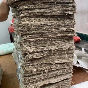 Papier en écorce de mûrier doux, couleur beige naturel, pour emballage cadeau, emballage de bouquets floraux - Product Image 6