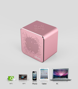 Yayusi Nhà Máy Giá <span class=keywords><strong>V5</strong></span> nhôm kim loại mini ngoài trời <span class=keywords><strong>Bluetooth</strong></span> Loa đa-màu loa siêu trầm không dây loa nhỏ - Product Image 5