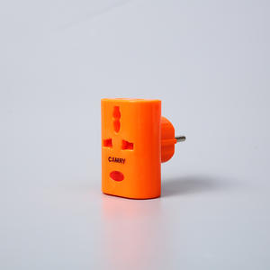 Adaptador de Viaje Estándar Europeo 162 con Indicador Luminoso, Enchufe Portátil para Electrodomésticos, Venta al Por Mayor de Fábrica - Product Image 4