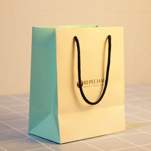 Factory Hot Sales Custom Logo Film Laminated Art Paper Bag & <b>Box</b> Printed Packaging - Product Image 5