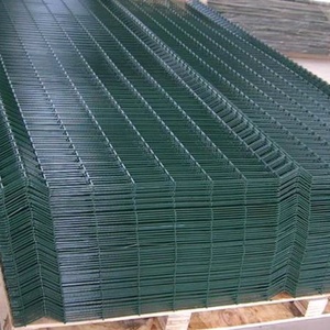 Clôture <span class=keywords><strong>en</strong></span> treillis soudé 3D galvanisé à chaud et recouvert de PVC pour la sécurité extérieure des villas, parcs, fermes et jardins - Product Image 5