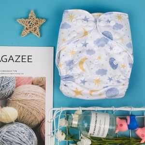 ALVABY 아기 천 기저귀 하나의 포켓 핫 세일 재사용 가능한 천 기저귀 친환경 도매 포켓 아기 기저귀 - Product Image 2