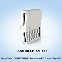 Modules d'E/S 4AI 4DI 4DO 8DO, passerelle d'E/S industrielle, calcul en périphérie IoT, extension de passerelle d'E/S pour USR-M100-EAU