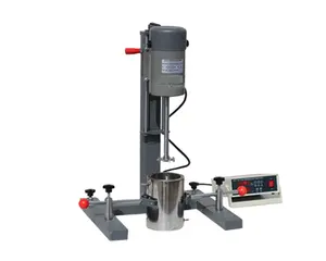 0.4kw lab Paint Pigment test mixer high speed dispersion 1.2L double layer tank dispersing disperser machine