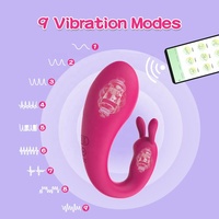 Neue beliebte drahtlose tragbare mobile gesteuerte Vibrator Doppel motor Starke vibrierende App Fernbedienung Jump Egg Vibratoren