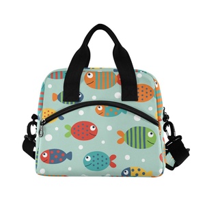 Customs Printed Portable Large Oxford Insulated Tote Bag Thermal Lunch Cooler Bag for Adults for Food Picnic - Product Image 2