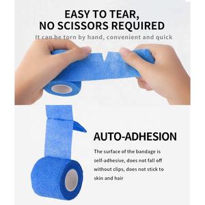 Vendaje no tejido Protección deportiva Vendaje autoadhesivo <span class=keywords><strong>el</strong></span>ástico Protector de hombro Codo <span class=keywords><strong>Tobillo</strong></span> Dedo Vendaje <span class=keywords><strong>para</strong></span> mascotas Venta al por mayor Suministro de tatuajes - Product Image 3