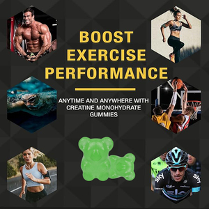 Gummies de refuerzo de energía preentrenamiento para adultos, soporte inmunológico, vida útil de 24 meses, dulces de recuperación muscular, no para mujeres embarazadas - Product Image 3