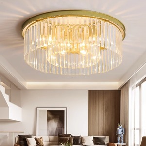 2023 Luxury Post-Modern Crystal Ceiling <b>Light</b> for Living <b>Dining</b> Room Grand Nordic Style Minimalist New Model Lighting Fixture - Product Image 3
