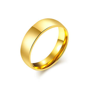 Anillos chapados en oro de acero de carburo de tungsteno para hombre para fiesta, <span class=keywords><strong>precio</strong></span> barato, proveedor de joyería fina - Product Image 5