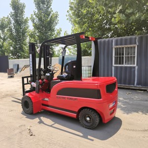 รถยกไฟฟ้า 3 ตัน ที่เชื่อถือได้ พร้อมแบตเตอรี่ที่ใช้งานได้ยาวนานและล้อสองแถว ออกแบบมาเพื่อการใช้งานที่แข็งแกร่ง - Product Image 4