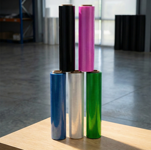 Película Estirable de Polietileno de Baja Densidad Lineal (LLDPE) Reciclable y Rentable, Rollo de Película Estirable Suave y Súper Adhesiva para Protección de Muebles - Product Image 3