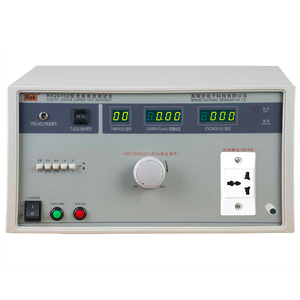 เครื่องทดสอบกระแสไฟรั่วไหล Rek RK2675D ความจุหม้อแปลง 3000VA, แรงดัน 0-250V, กระแสไฟ 0-20mA, ความแม่นยำ 5% - Product Image 1