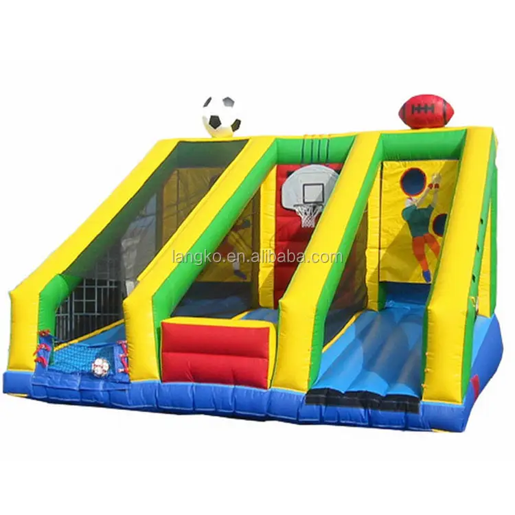 christmas kids inflatable bounce house carnival games for fun