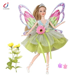 Poupée articulée Chengji de 11,5 pouces, poupée princesse en plastique mignonne, belle fille, jeu de simulation, mode enfant, danseuse elfe <span class=keywords><strong>Emily</strong></span> - Product Image 1