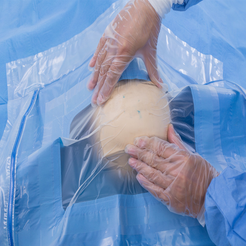 OEM Surgical Craniotomy Drape Disposable Patient Drapes