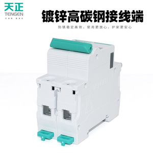 Disjoncteur miniature Tengen Tgb1n 80a 400v 6000a type C80 pour usage domestique - Product Image 3