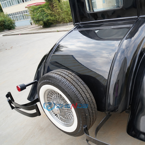 Coche Eléctrico Clásico Negro de Alta Calidad con Asientos Cómodos y Techo Panorámico - Salida de Fábrica, Nuevo Estado - Product Image 6