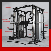 Machine de musculation multifonctionnelle Iron Smith avec capacité de 380 kg, poids maximal de l'utilisateur 900 kg, entraînement de force, musculation