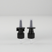 Flacon pulvérisateur nasal vide en ambre de 15 ml pour solution saline, avec bouchons et fermetures pour flacons de 10 ml et 30 ml