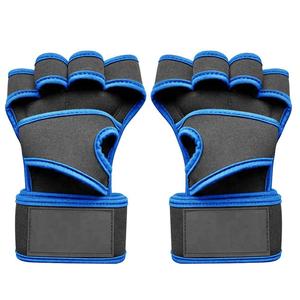 Gants de Sport unisexes, antidérapants, de grande taille, avec enfilement de la moitié des doigts - Product Image 3