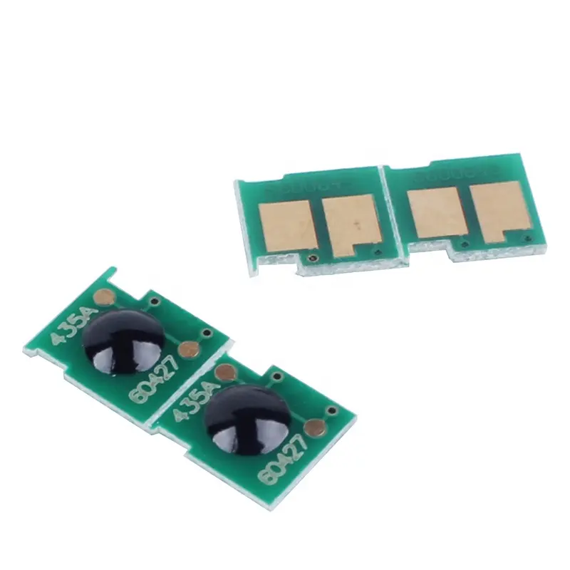 Chip de tóner Compatible con CB435A, reinicio de recarga de cartucho de impresora láser HP LaserJet P1005 P1006