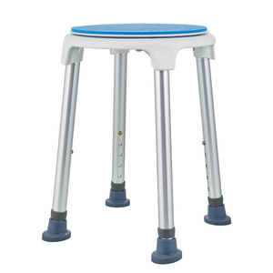 KS <b>Shower</b> Chair <b>For</b> Seniors Aluminum Alloy Non Slip Bath <b>Stool</b> With Adjustable Height 136 Kg Load Capacity - Product Image 1