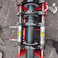 Máquina de Soldadura por Fusión a Tope Hidráulica de 90-315 mm, Equipo de Unión de Tuberías de HDPE, Modelo 315, 220 V, 50/60 Hz, 5.35 kW, Uso Industrial, CE