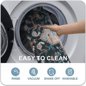 เสื่อประตูทางเข้ากันลื่นเสื่อต้อนรับกันลื่นสำหรับห้องครัวในบ้านมาใหม่2025 20 "x 32" + ประตู - Product Image 5