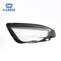 Kabeer Verre de phare pour A7 Cache-lentille Pièces de rechange pour réparation de phare