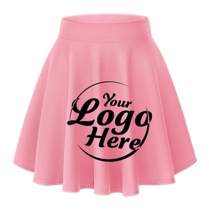 Falda pantalón vaquera para mujer, estilo tenis, básica, versátil, elástica, acampanada, casual, mini, tipo skater - Product Image 3